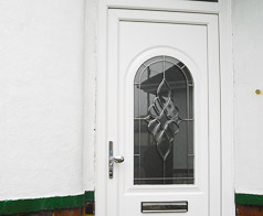 Replacement double glazed entry door